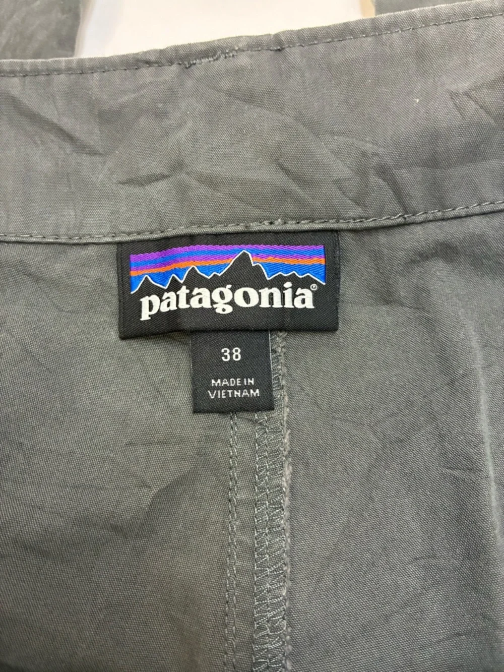 Patagonia Men’s Tenpenny Pants Long, Charcoal Grey, Size 38 (38x34) - Picture 8 of 13